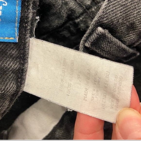 Vintage SkyDyed Denim Black Relaxed Fit Jeans - Picture 11 of 12